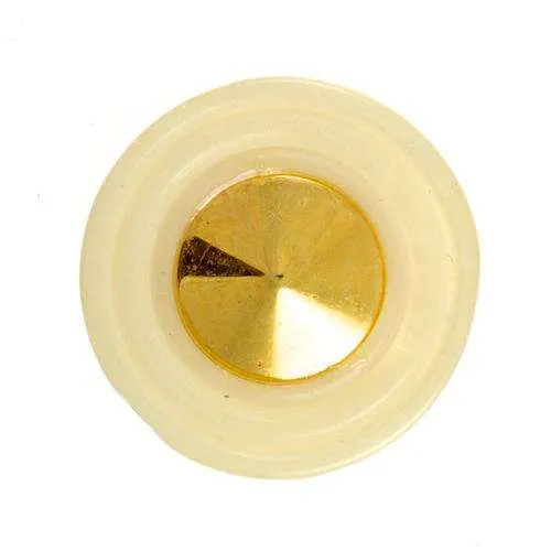 Blusenknopf Creme-Gold – Kunststoffknopf BL-21