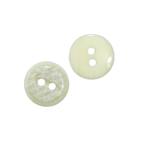 Blusenknopf Beige 11 mm – Kunststoffknopf BL-66