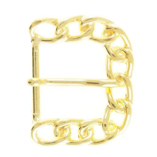 Trachten Gürtelschnalle Goldfarben 30 mm – Metallschnalle TS-67