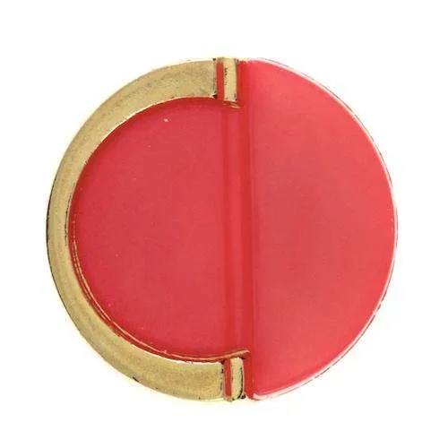 Ösenknopf Rot – Kunststoffknopf KRO-50