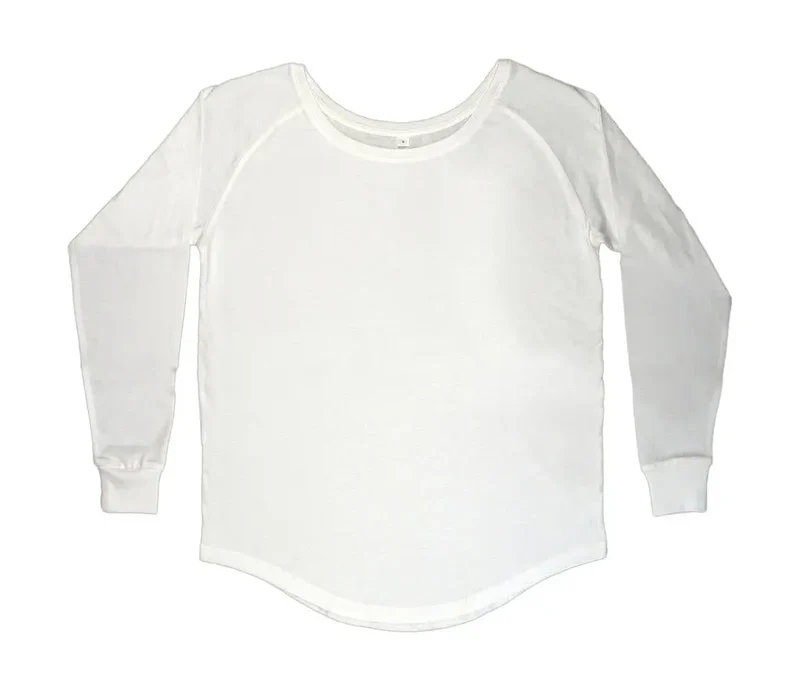 Damen Lässiges Langarm-T-Shirt