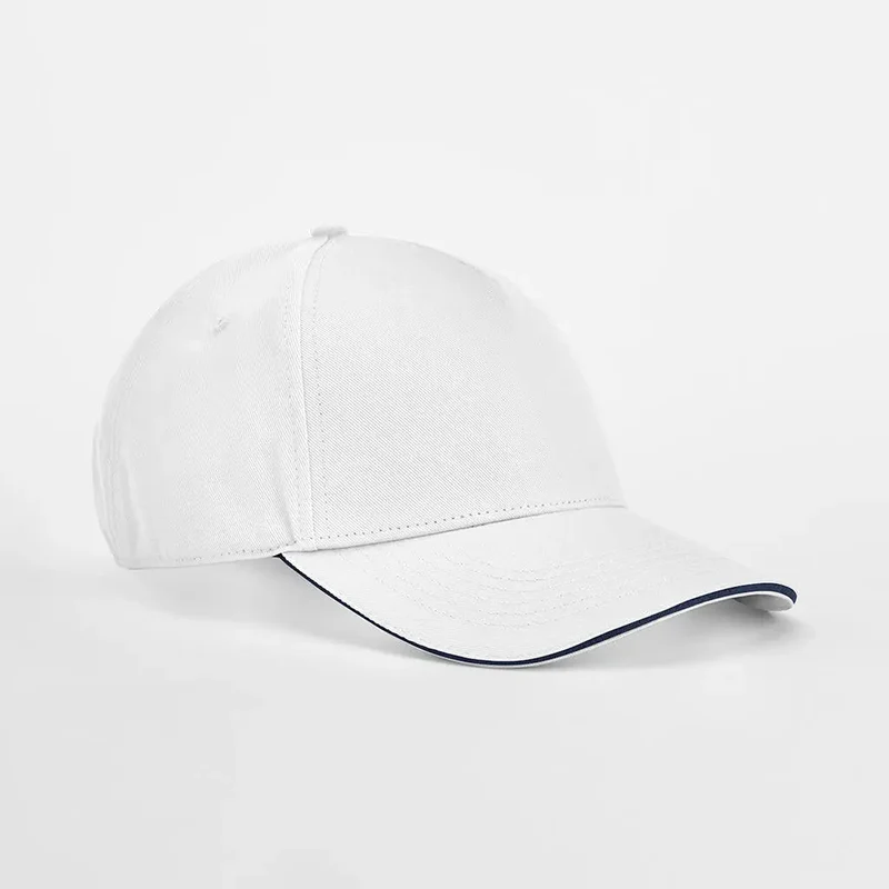 EarthAware® Klassische 5-Panel Sandwichkappe aus Bio-Baumwolle