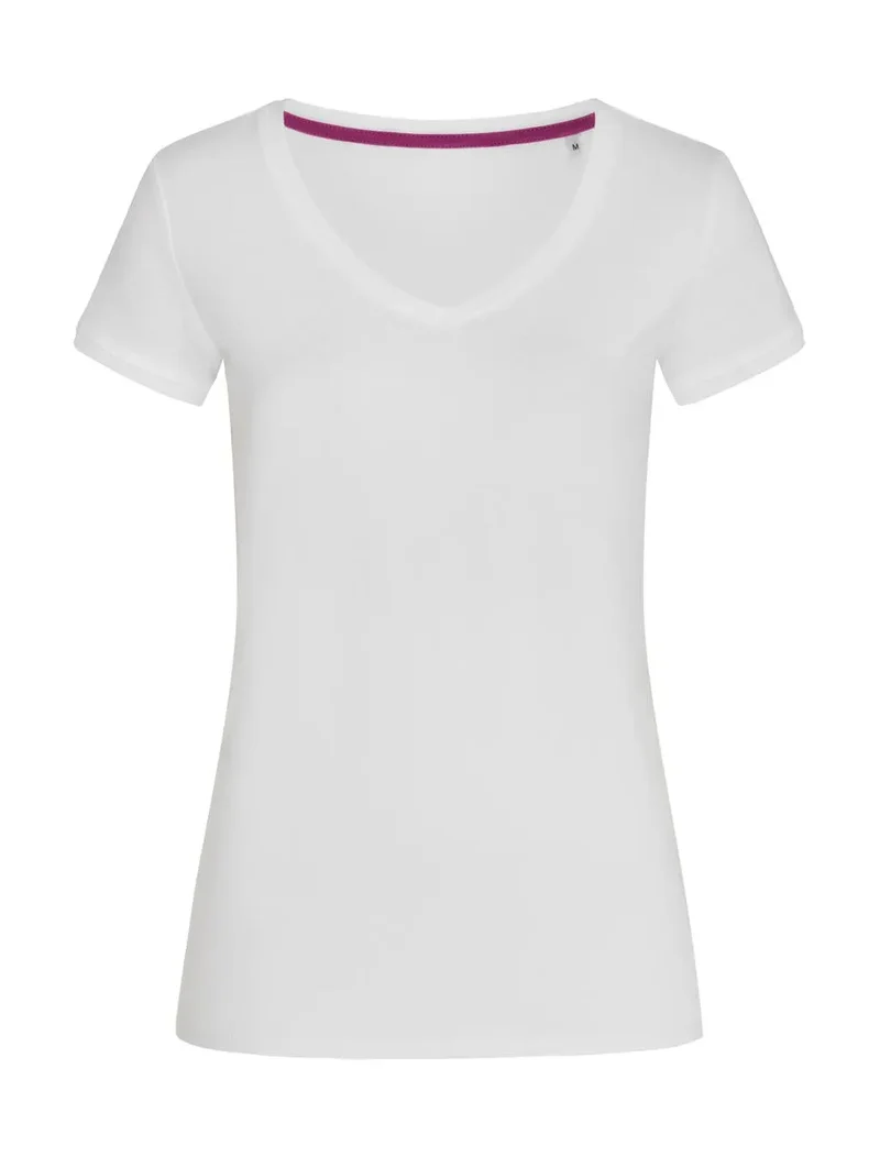Megan V-Ausschnitt T-Shirt