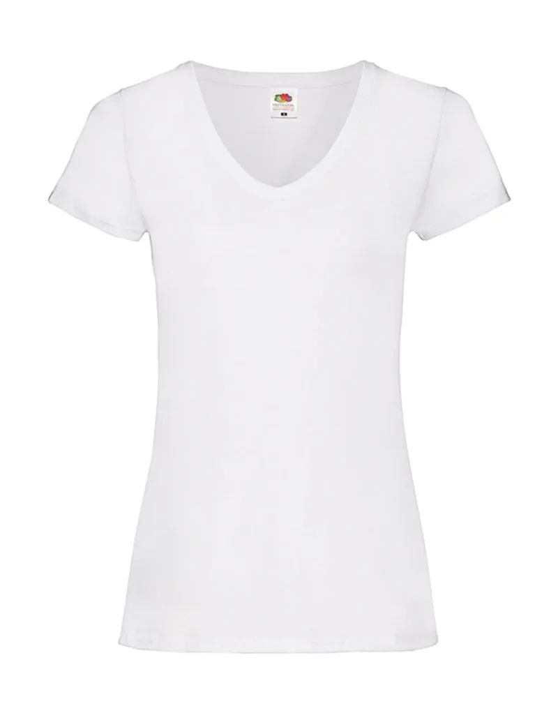 Damen Valueweight V-Ausschnitt T-Shirt