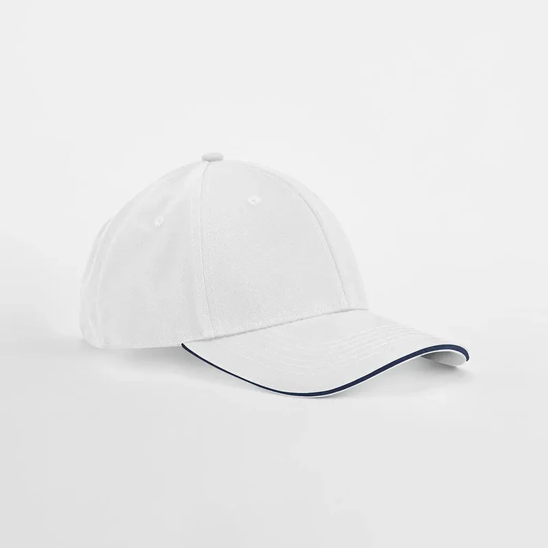 EarthAware® Klassische Organische Baumwoll 6-Panel Kappe mit Sandwich-Schirm