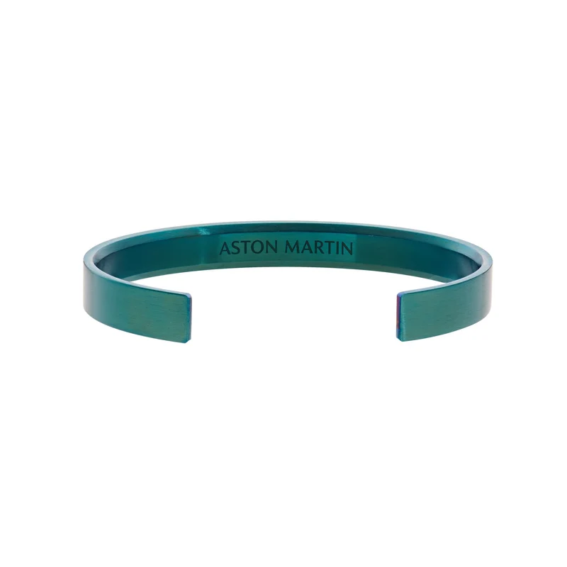 Aston Martin Armband Herren AML ICON Edelstahl IP Grün MJIBF5BL6