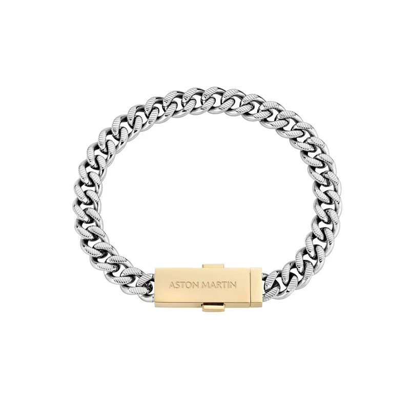 Aston Martin Armband Herren AML ICON Edelstahl Bicolor MJIUF5BM4