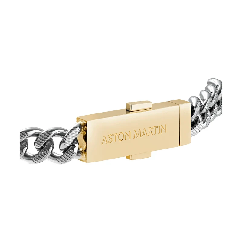 Aston Martin Armband Herren AML ICON Edelstahl Bicolor MJIUF5BM4
