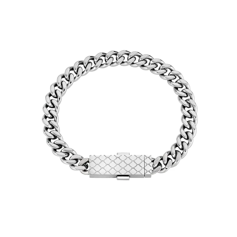 Aston Martin Armband Herren AML ICON Edelstahl Silber MJIUF5BM2