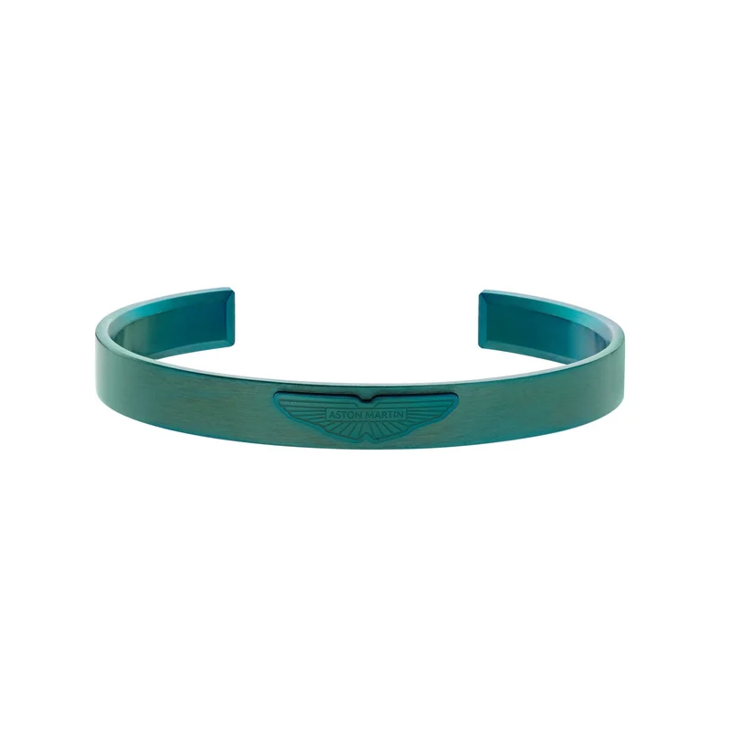 Aston Martin Armband Herren AML ICON Edelstahl IP Grün MJIBF5BM6