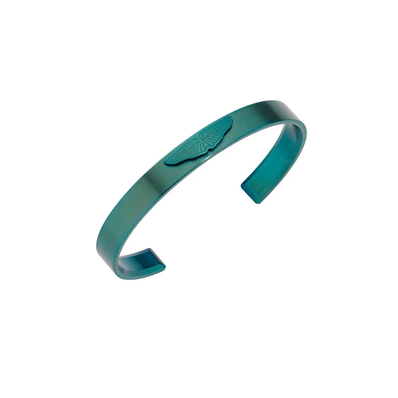 Aston Martin Armband Herren AML ICON Edelstahl IP Grün MJIBF5BM6
