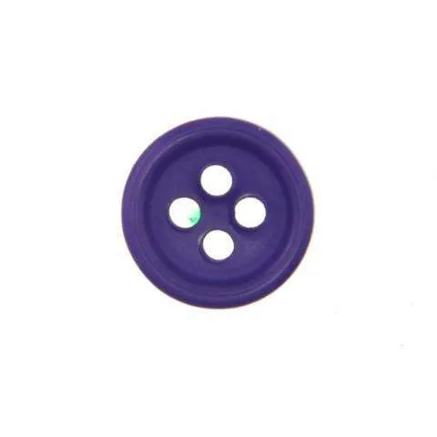 Hemdknopf Lila 9-12 mm – Kunststoffknopf HEMD-180