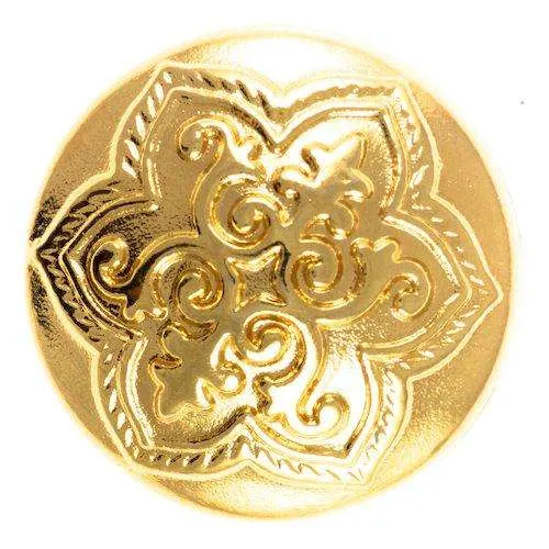 Trachtenknopf Gold – Metallknopf TK-131