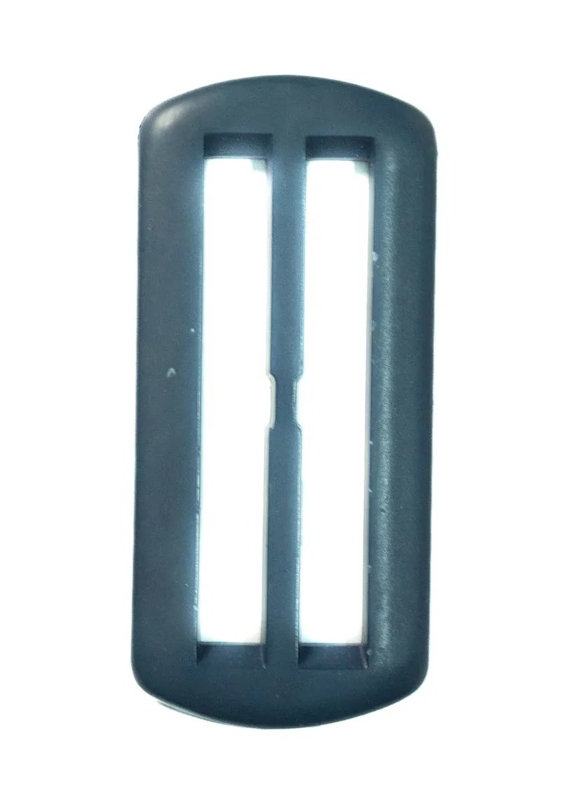 Gürtelschnalle rechteckig Petrol-Blau 50 mm – Kunststoffschnalle S-83