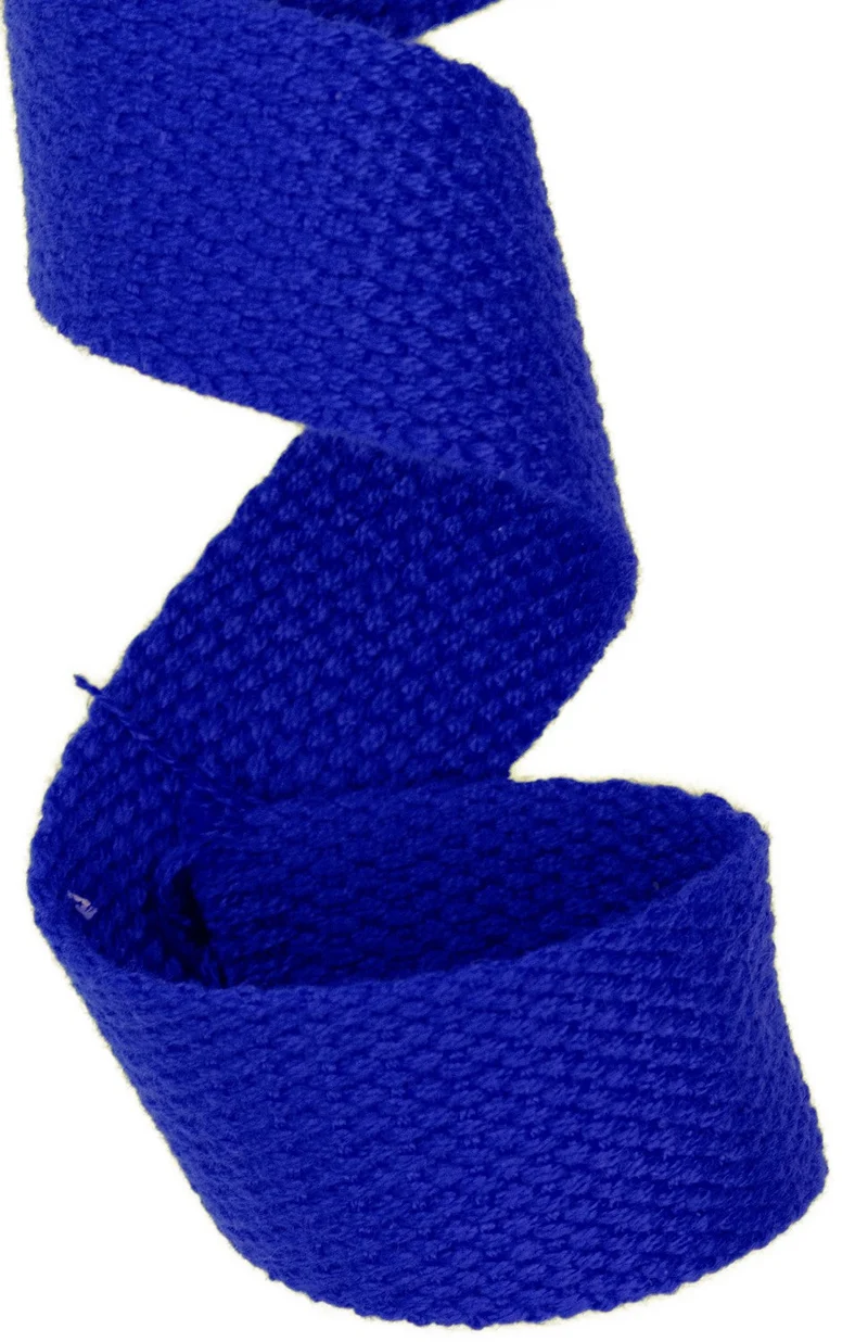 Gurtband Royal-Blau 25 mm – Baumwollgurtband GB-2