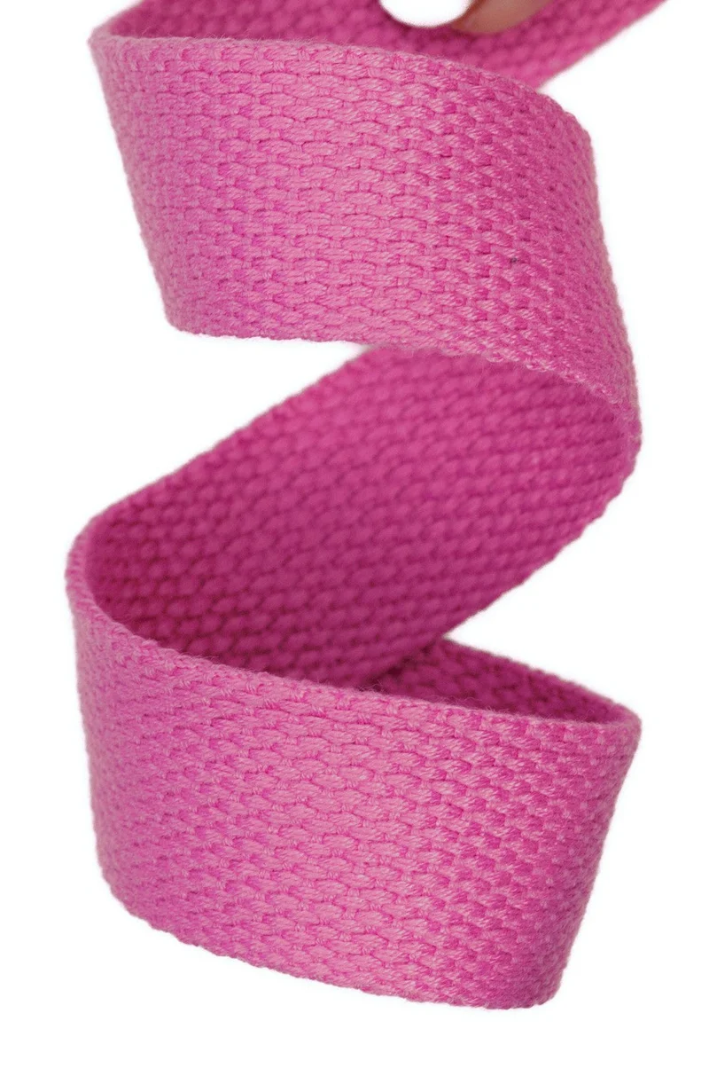 Gurtband Rosa 25 mm – Baumwollgurtband GB-2