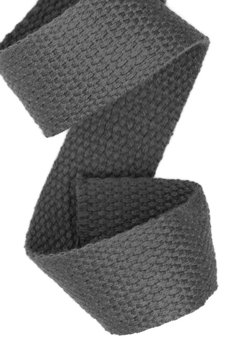 Gurtband Grau 25 mm – Baumwolle GB-2