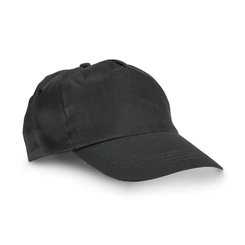 RUFAI Elegante Schwarze Kappe aus Reiner Baumwolle