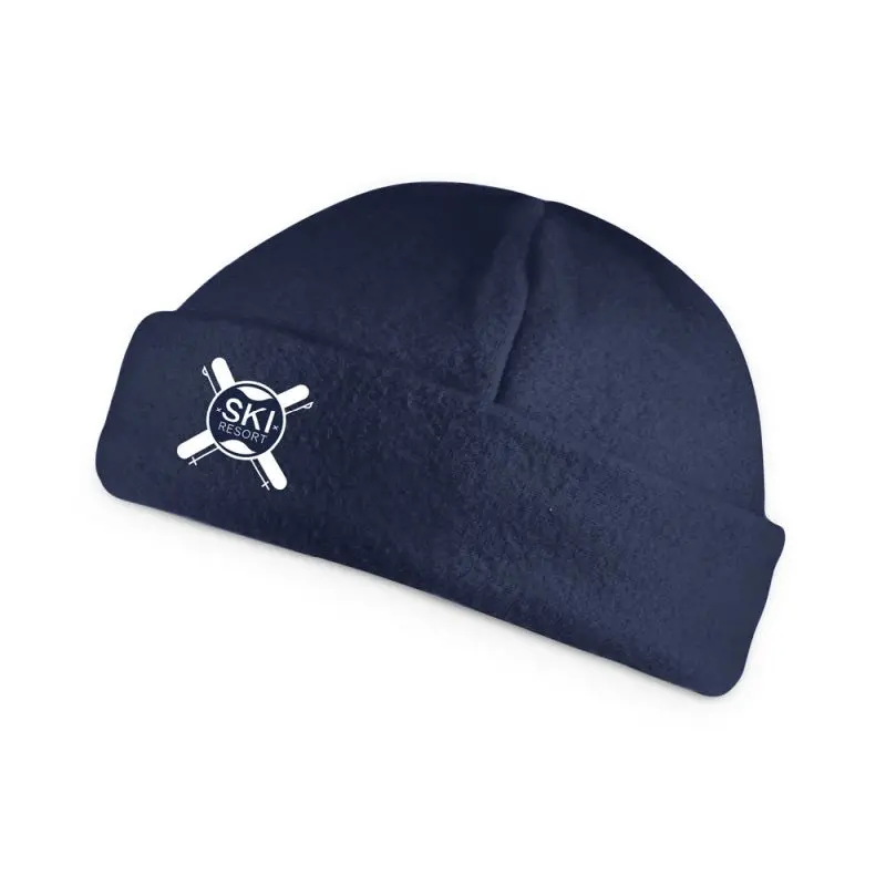 TORY Mütze aus Polarfleece, 220 g/m² in Blau – Warm, Weich & Komfortabel
