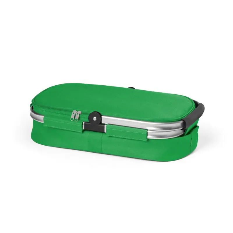 BASKIT Flexibler Picknickkorb aus 600D Polyester in Grün - Robust & Geräumig