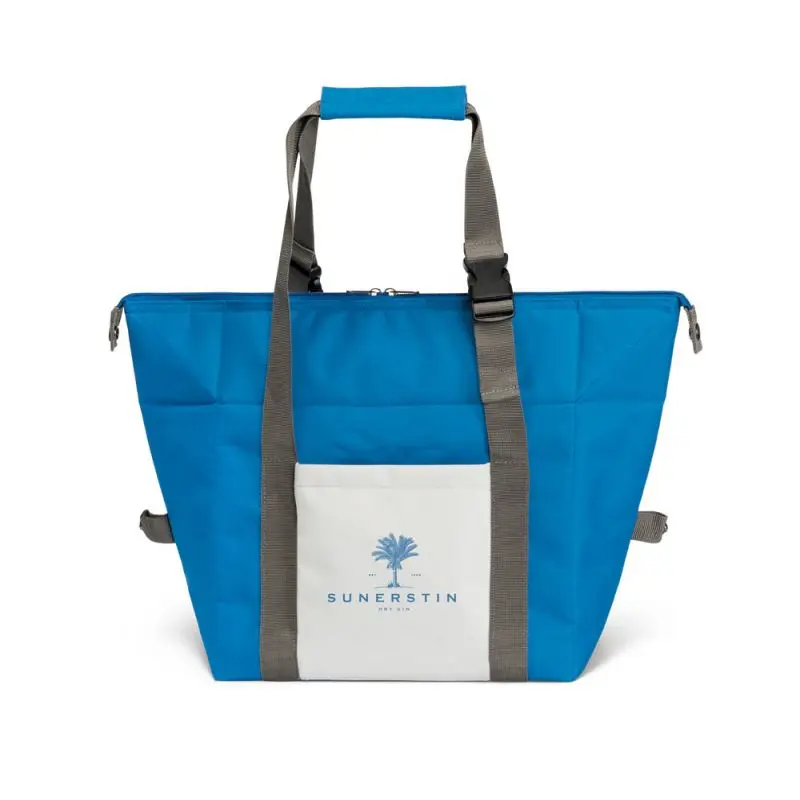 PHILADEL Große Kühltasche 21L aus 600D, Blau