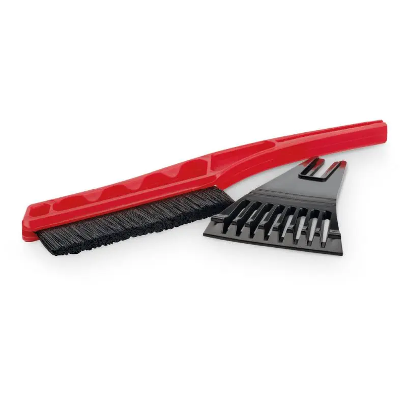 Roter AMIGO Eiskratzer, robust und benutzerfreundlich