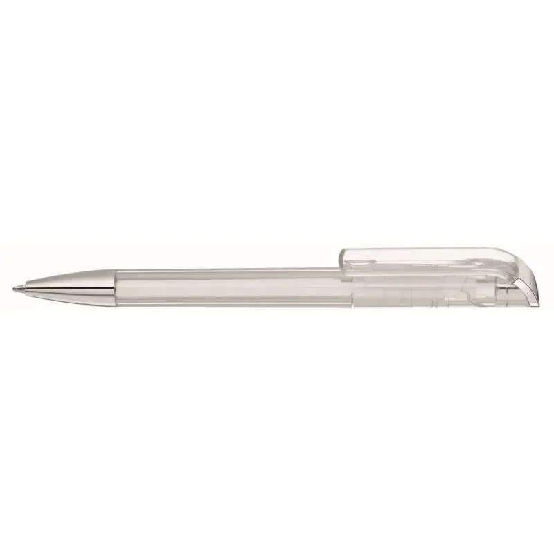 Top Effect Top Transparent Si Drehkugelschreiber in Klar – Modern & Stilvoll
