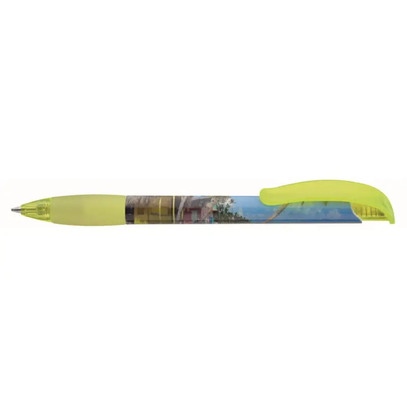 Sonniger Kaltfisch Gelb Druckkugelschreiber - Perfekt für Büro und Schule