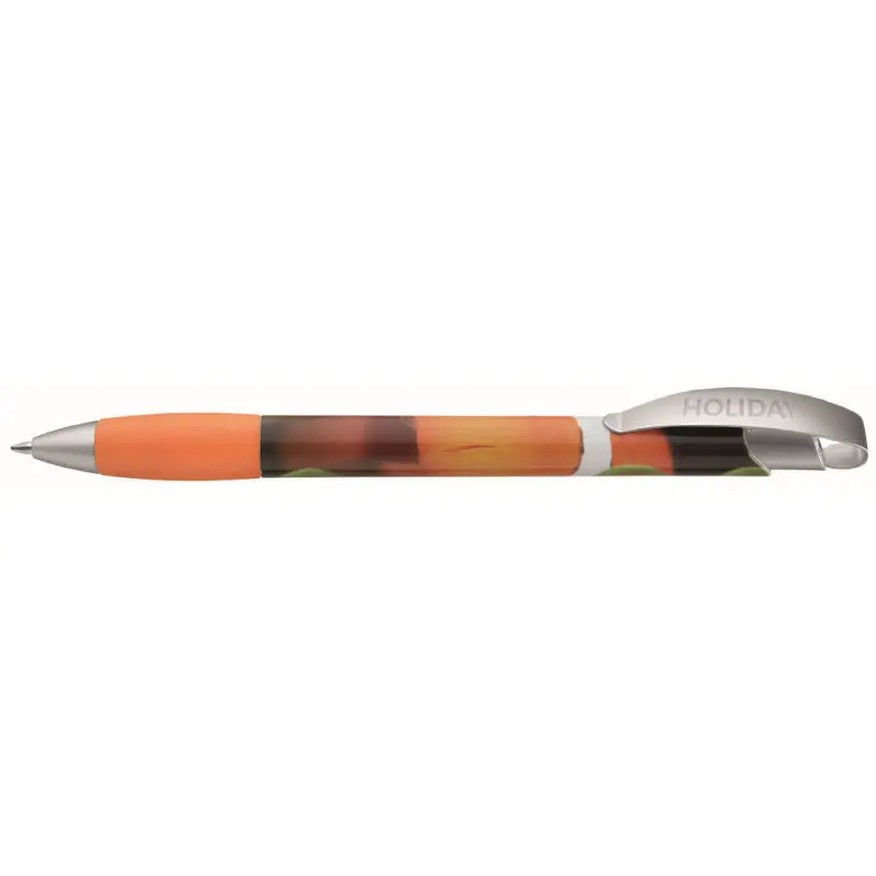 Energy Frozen Vis Druckkugelschreiber – Orange Kugelschreiber, Hochwertiger Retractable Stift, Ergonomisch