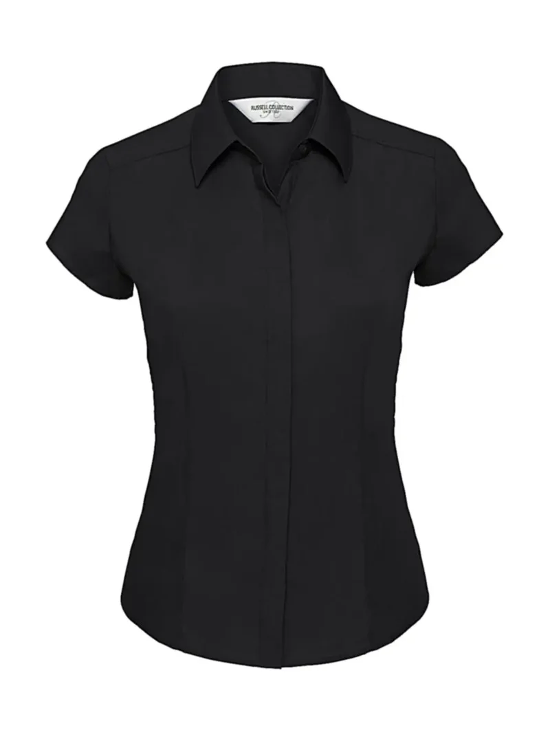 Ladies` Fitted Poplin Shirt