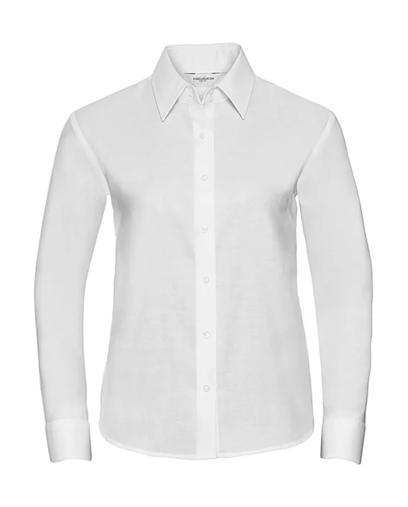 Damen Elegantes Oxford Hemd mit langen Ärmeln