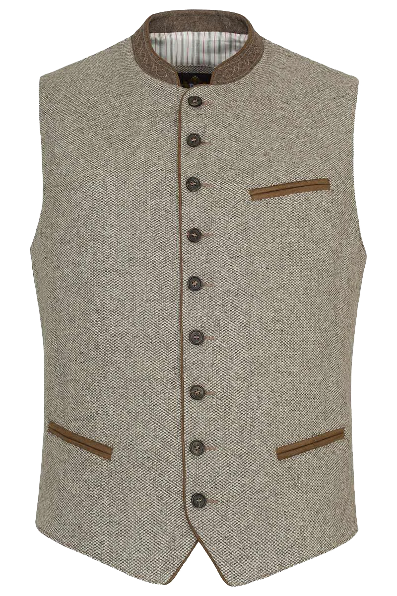 Trachtenweste mit Stretch-Rücken