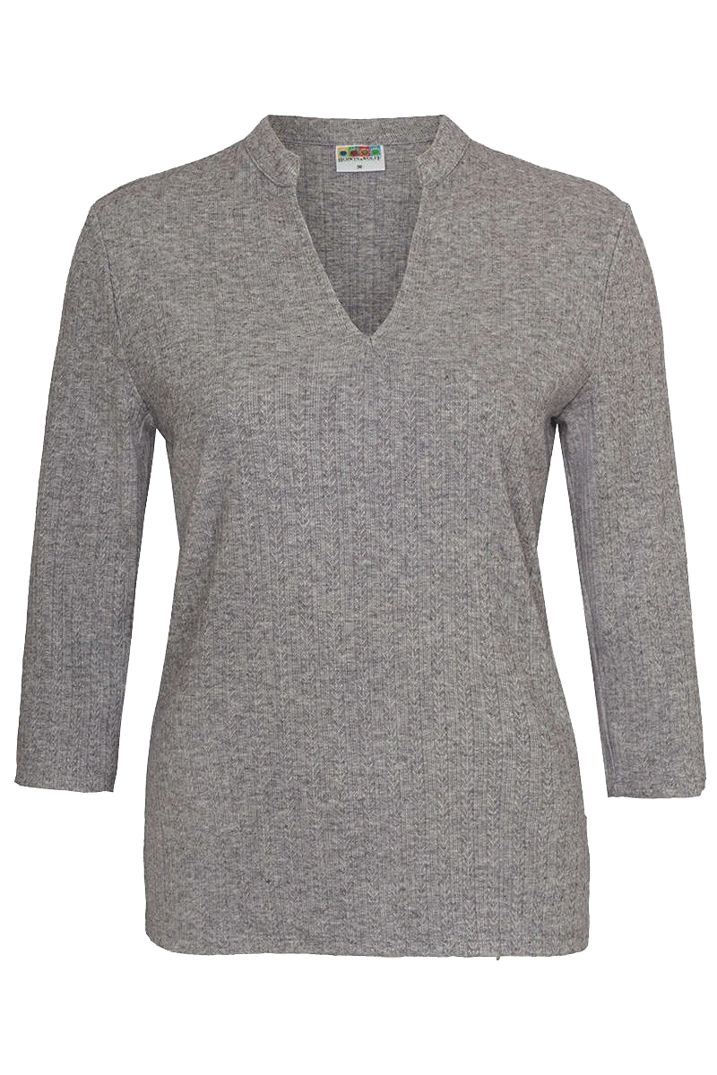 Trachtenshirt mit Stretch 3/4-Ärmel