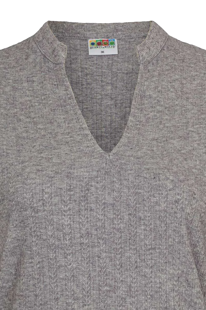 Trachtenshirt mit Stretch 3/4-Ärmel