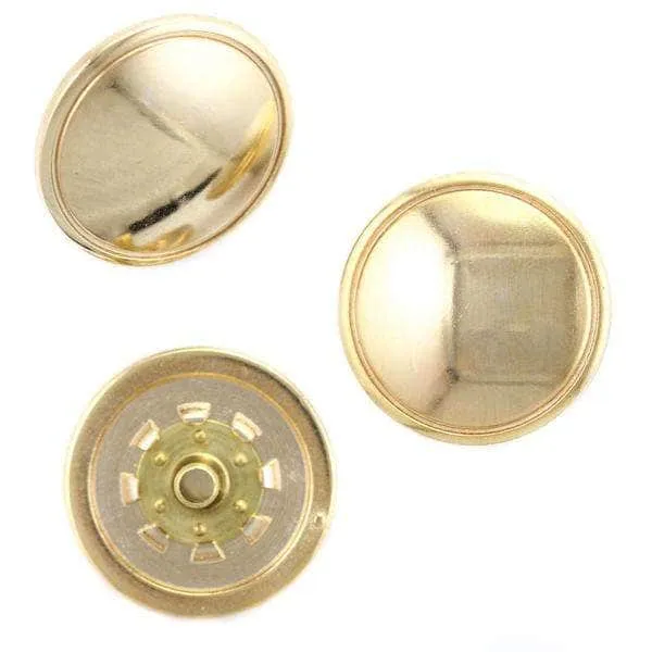 Wende-Druckknopf Gold 3,5 mm – Metallknopf NK-WE