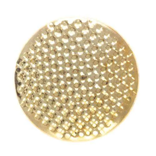 Wendedruckknopf Facetten Gold – Metallknopf NK-WE-118-Gold