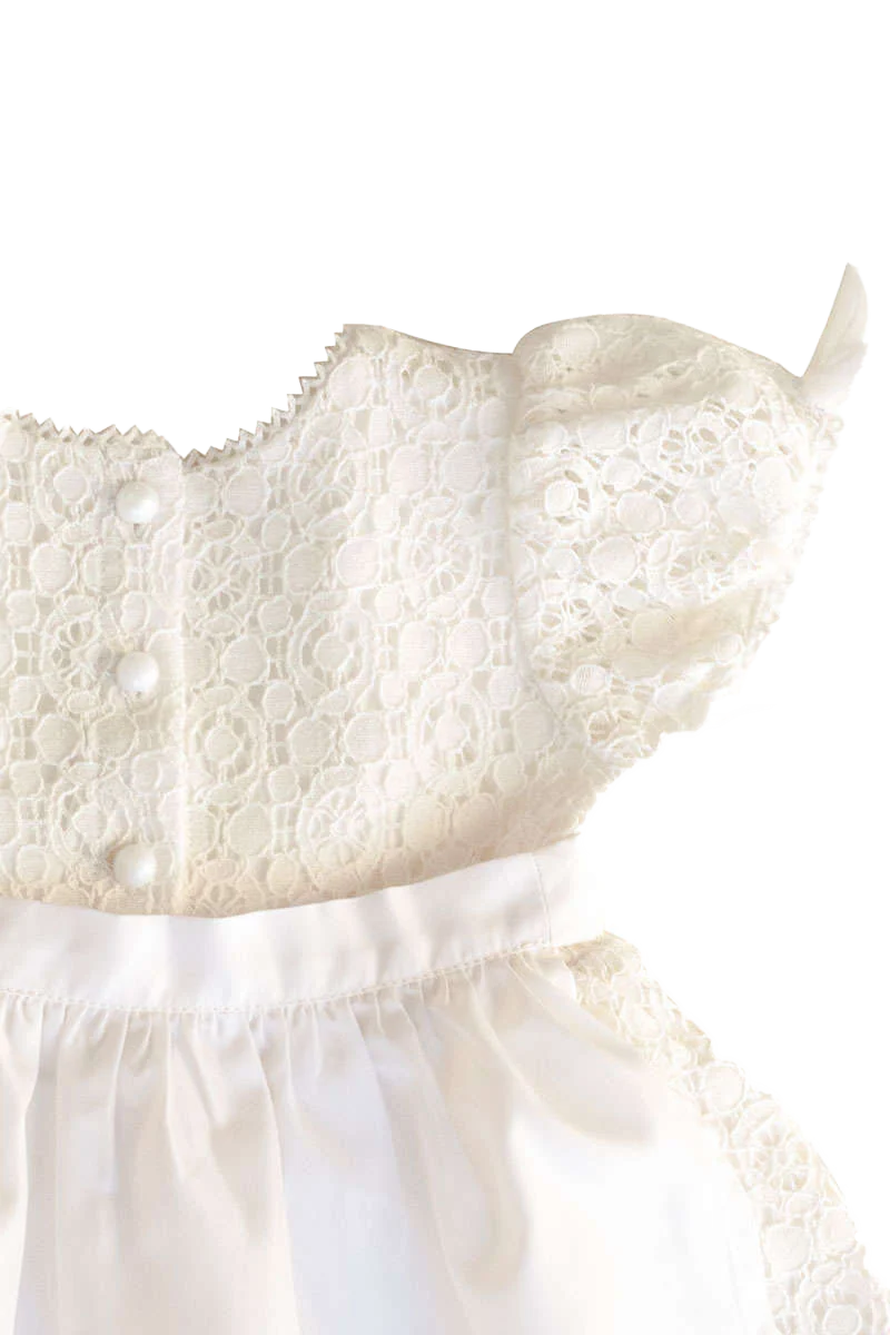 Taufdrindl Hochzeitskleid Baby