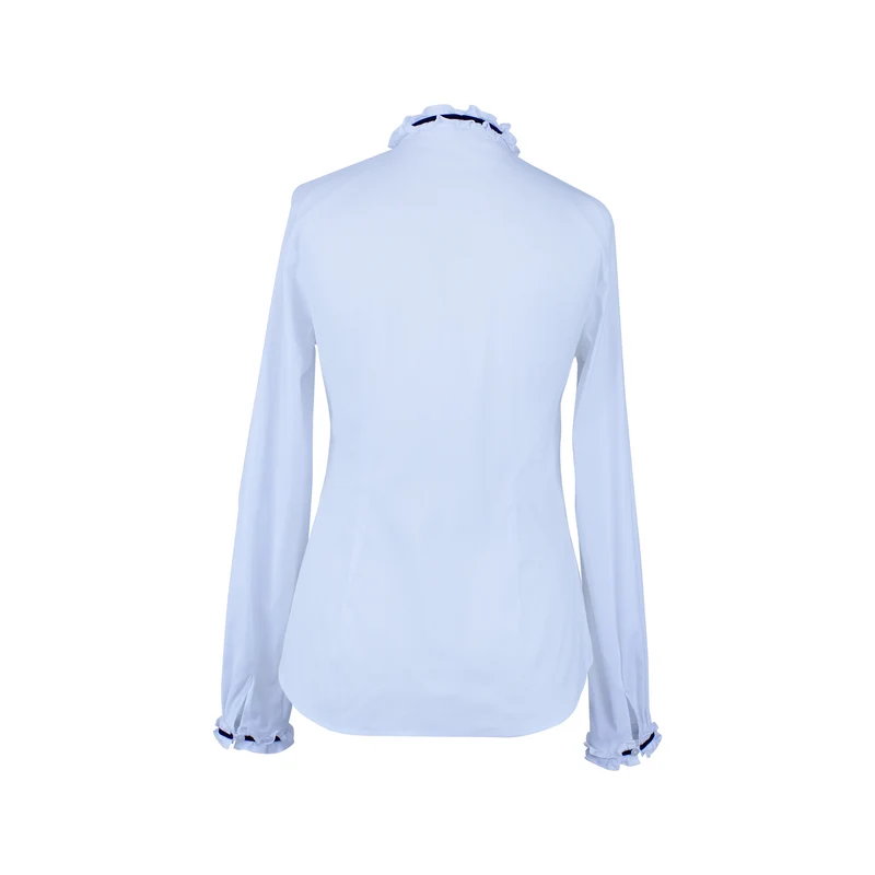 Stehkragenbluse