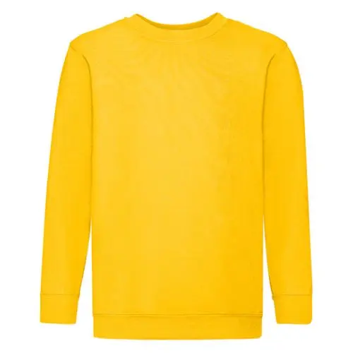 Kinder Sweatshirt mit klassischem Schnitt, ideal für Schule & Freizeit