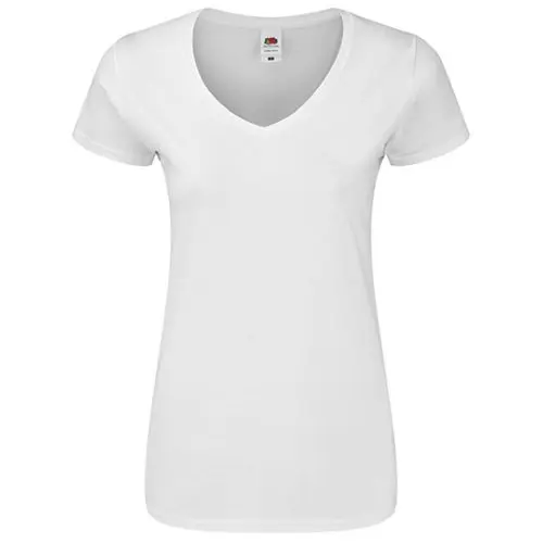 V-Ausschnitt Damen-T-Shirt, leicht und modisch, vielseitig kombinierbar