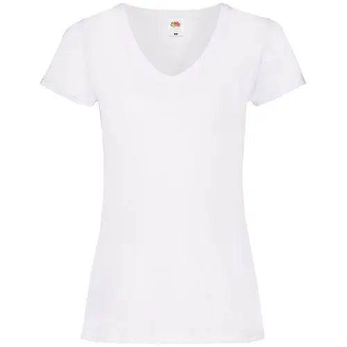 Damen Valueweight V-Ausschnitt T-Shirt: Komfortabel, Stilvoll & Vielseitig Hochwertige Freizeitmode