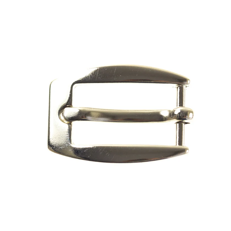Gürtelschnalle Oval Silberfarben 15 mm – Metallschnalle SM-73
