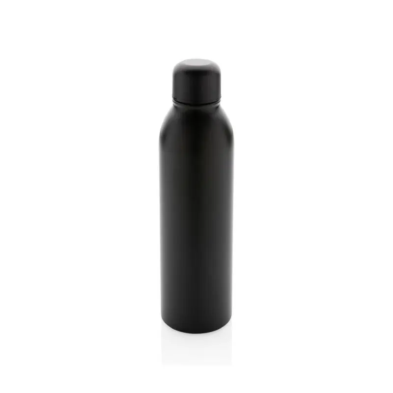Schwarz RCS 500ml Recycelte Edelstahl-Vakuumflasche, öko-effizient