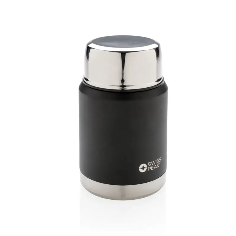 Swiss Peak Elite Food-Container mit Kupfer-Vakuumisolierung - Schwarz