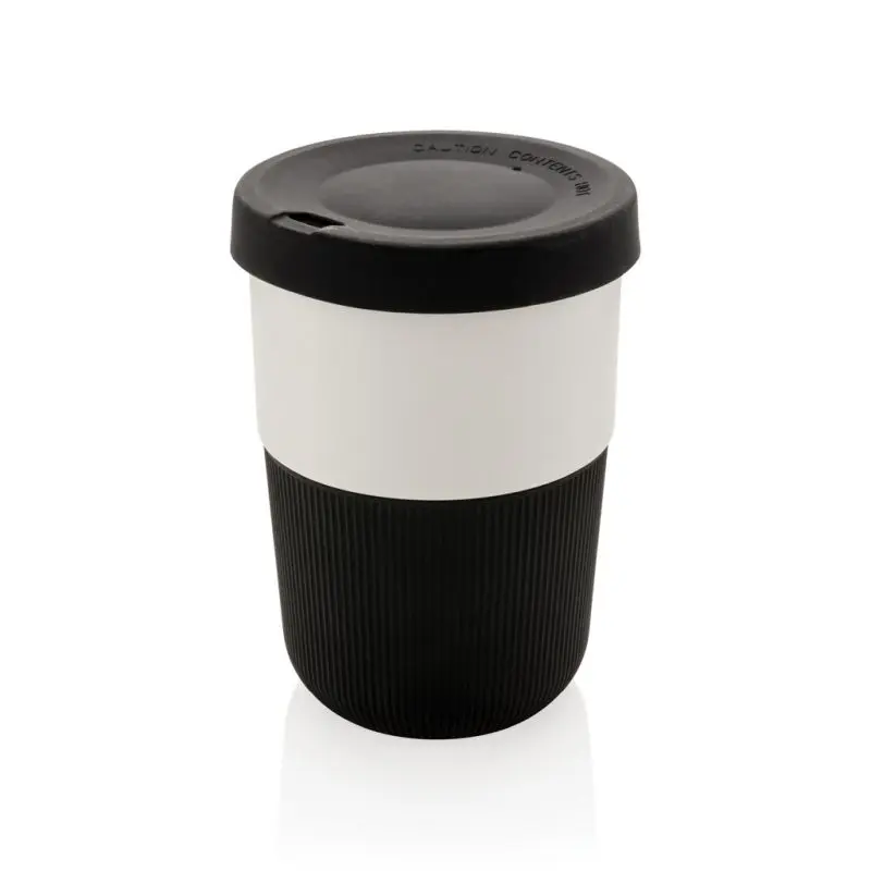 PLA Cup Coffee-To-Go 380 ml – Stilvoller schwarzer To-Go Becher