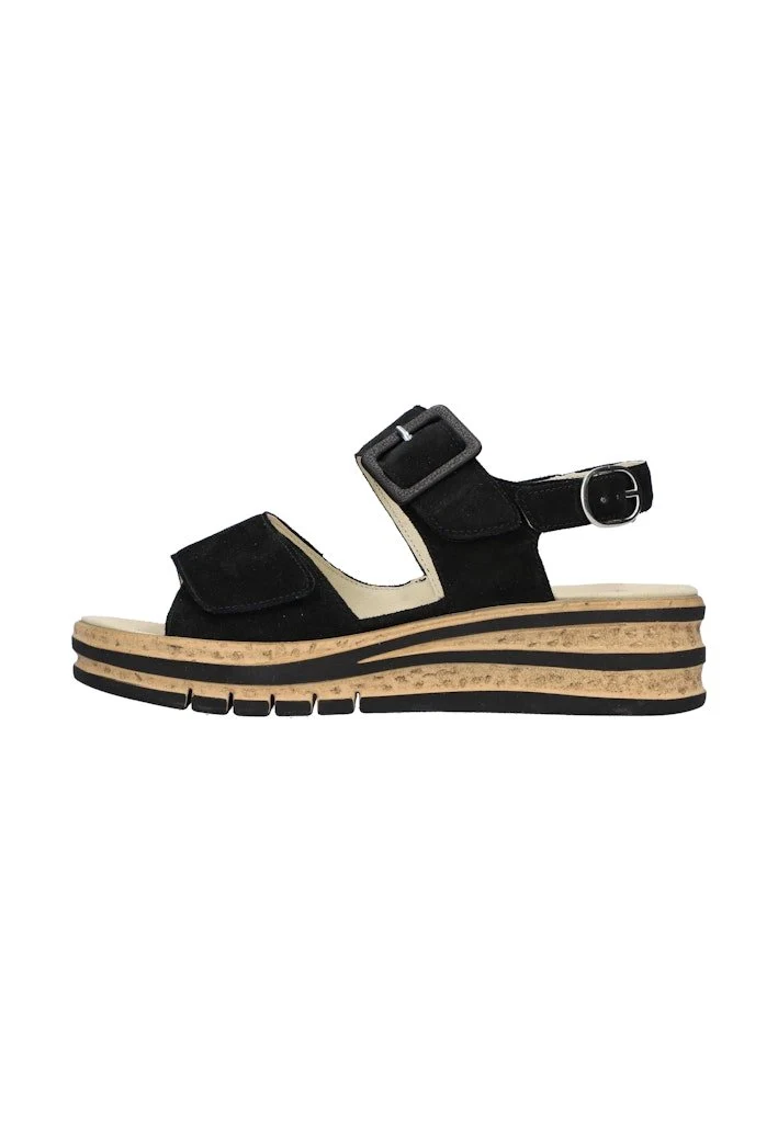 Waldläufer Sandalen schwarz