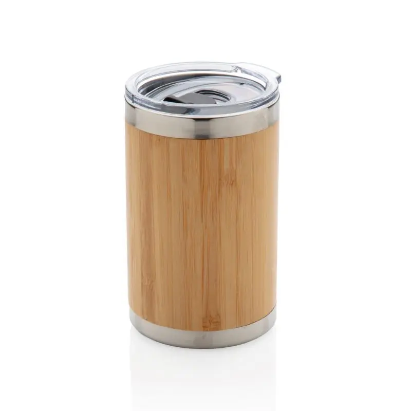 Bambus Coffee-To-Go Becher in Braun: Umweltfreundlich & Wiederverwendbar