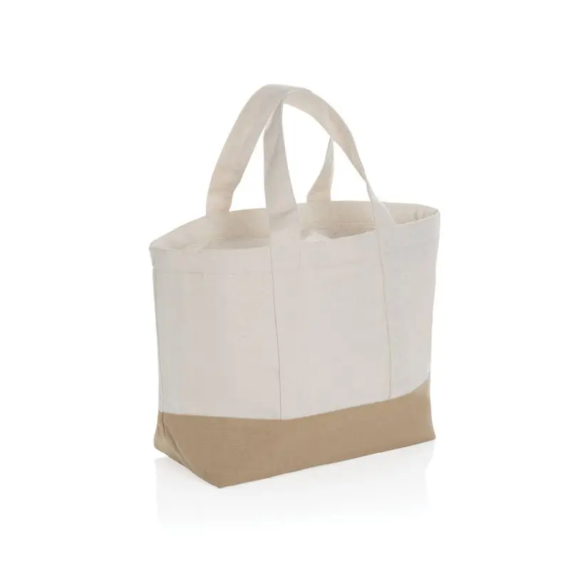 Impact Aware™ Ungefärbte rCanvas Cooler - Off-White: Nachhaltig, Stilvoll, Praktisch - Frische unterwegs