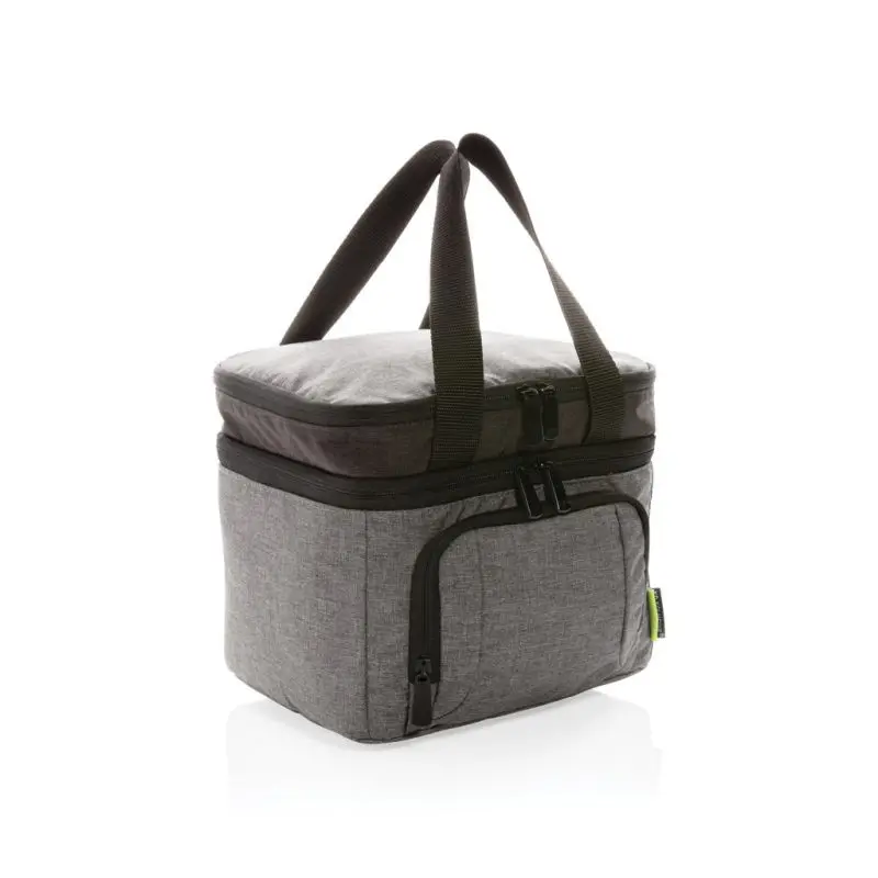 Graue Fargo RPET Kühltasche - Umweltfreundlich & Stilvoll