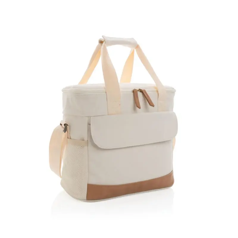 Impact AWARE™ rCanvas Cooler - Off-White: Stilvoll, Praktisch, Nachhaltig - Kühlung unterwegs